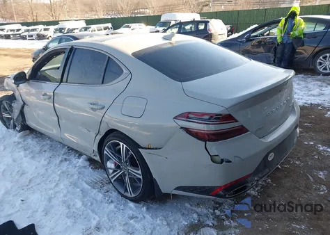 2024 Genesis G70 3.3T Awd Sport Advanced из США, поврежденный, VIN KMTG54SE5RU137863